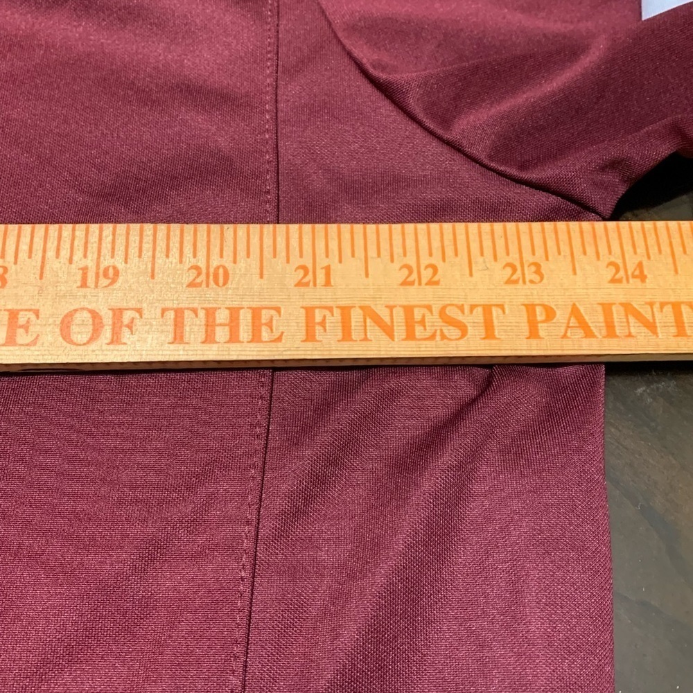 NIKE Dry Fit Shirt Sz XL in burgundy color - Picture 6 of 8